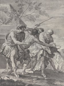 دافع موسى عن بنات يثرو ، 1732-50.