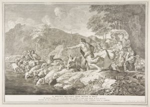 جعلت معجزة الماء المر الحلو Il Miracolo delle Acque Bare Mutate في Dol ... ، 1743-63.
