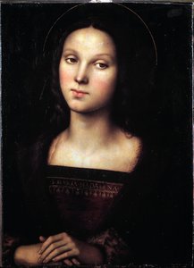 Portrait of Saint Mary Magdalene - Painting, ca 1500