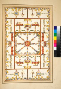 من Palazzo di Tito الموجود في حديقة الغرف السبع المتاخمة للحمامات على جبل Esquilino بواسطة بيترو سانتي بارتولي