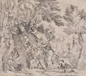 فينوس يعطي السلاح لأينيس ، كاليفورنيا. 1638-40.