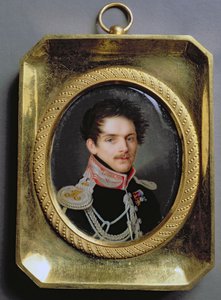 صورة لسيرجي غريغوريفيتش ستروغانوف (1794-1882) (المرحاض والغواش على المينا)