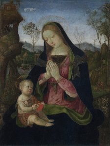 العذراء والطفل ، ج. 1490-1500. بواسطة بينتوريتشيو