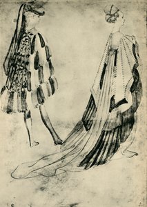 جنتلمان وسيدة في زي المحكمة ، c1420-1455 ، 1943. بواسطة أنطونيو بيسانيلو