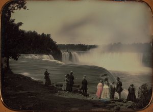 شلالات نياجرا ، كاليفورنيا. 1850. بواسطة بلات د