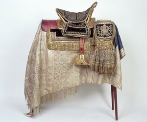 سرج آدم كازيميرز تشارتوريسكي (1734-1823) قائد الحرس الجاليكي ، 1782-83 (خشب ، جلد ، مخمل بالفضة والذهب)