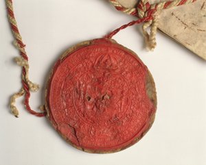 ختم الملك فلاديسلاف الرابع (1595-1648) من بولندا ، 1633 (شمع) بواسطة المدرسة البولندية