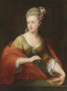 صورة ألكسندرا إيفتيخيفنا ديميدوفا 1724-1789 باسم كليوباترا ، أوائل سبعينيات القرن السابع عشر. بواسطة بومبيو جيرولامو باتوني