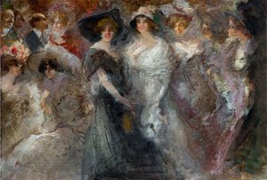 فقدت في مونت كارلو (بيردو أ مونت كارلو) par مارياني ، بومبيو (1857-1927). زيت على ورق مقوى ، مقاس: 49x70 ، ج. 1909 ، مجموعة خاصة