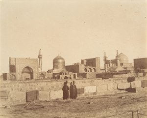 [منظر عام لـ MESHED من سطح الحمام] ، من أربعينيات إلى ستينيات القرن التاسع عشر.