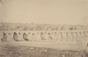 [الجسر في ديزفول] ، أربعينيات وستينيات القرن التاسع عشر. بواسطة ربما بواسطة لويجي بيسكي.