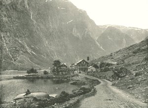 محطة الهاتف والفنادق ، Gudvangen ، النرويج ، 1895. بواسطة شركة بولتون وشركاه