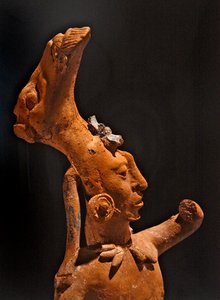 تفاصيل لاعب بالكرة ، Jaina Culture (خزفي) بواسطة ما قبل كولومبوس قبل كولومبوس