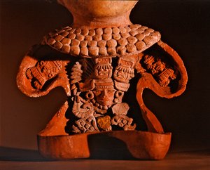 شخصية ذات واجهة قابلة للإزالة ، ثقافة تيوتيهواكان (السيراميك) (تفاصيل 394483) بواسطة ما قبل كولومبوس قبل كولومبوس
