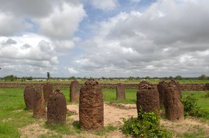 عصور ما قبل التاريخ: الدائرة المغليثية من الحجارة من واسو ، غامبيا (الصورة) بواسطة عصور ما قبل التاريخ