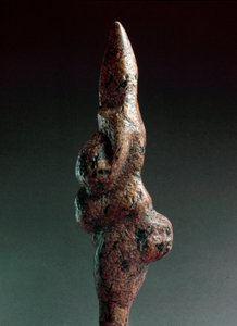 عصور ما قبل التاريخ: Venus de Savignano ، منحوتة حجرية مجسمة وجدت في عام 1925 في Savignano sul Panaro. ارتفاع العصر الحجري القديم: 22 سم. Museo Nazionale Preistorico Etnografico Luigi Pigorini (متحف ما قبل التاريخ والإثنوغرافيا) ، روما ، إيطاليا.