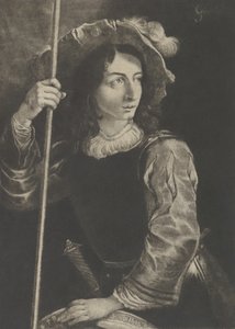 The Great Lansquenet أو Standard Bearer ، 1658.