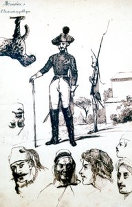 دراسة ، درع الجنود ، c1823-1870