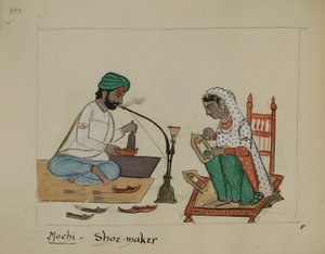 صانع أحذية بواسطة المدرسة البنجابية