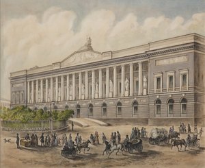 المكتبة العامة الإمبراطورية في سانت بطرسبرغ ، 1840s