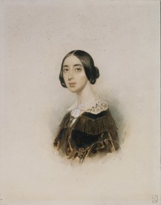 صورة المغنية والملحن ميشيل بولين فياردوت جارسيا 1821-1910 ، 1843-1845 بواسطة بيوتر فيودوروفيتش سوكولوف