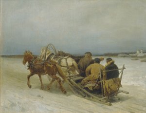 الترويكا في الشتاء ، 1880
