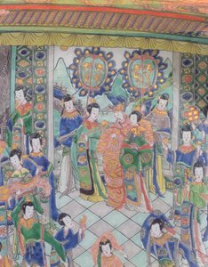 شاحن Famille Verte كبير ، فترة كانغشي (1662-1722) (الخزف) (انظر أيضًا 272193)
