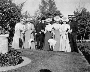 مجموعة عائلية في أثينا ، 1908.