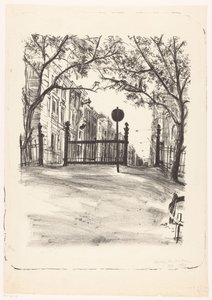 اخرج من Vondelpark بواسطة Quirijn Halbertsma (توقيع الفنان)