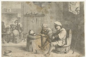 عازف كمان في حانة