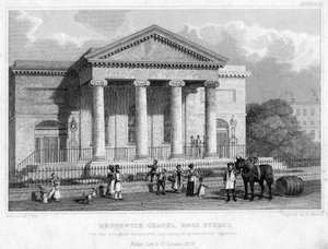 مصلى برونزويك ، شارع موس ، ليفربول ، 1829.
