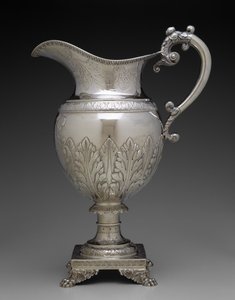 إبريق ، ج. 1839 (فضي) بواسطة ر و دبليو ويلسون