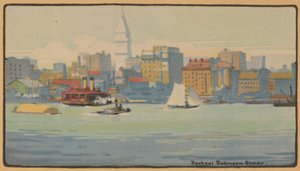 نيويورك من شارع 34 فيري ، 1914.