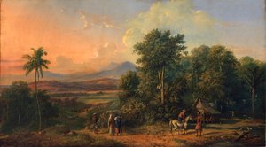 الغابة والبيت الأصلي ، 1860.