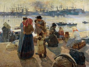 Emigrants بواسطة Raffaello Gambogi