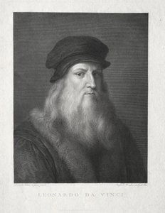 ليوناردو دافنشي بواسطة Raffaello Morghen