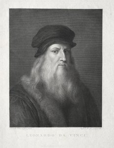 ليوناردو دافنشي. بواسطة Raffaello Morghen
