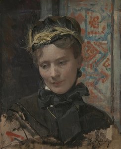 صورة سيدة. 1885-1895 بواسطة Raimundo de Madrazo y Garreta