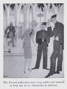 رسم توضيحي لـ "But Gentlemen Marry Brunettes" لأنيتا لوس (ليتو) بواسطة رالف بارتون