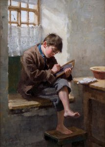 دروس المنزل ، 1887 بواسطة رالف هيدلي