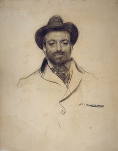 صورة لجوسيب ماريا سيرت 1874-1945 بواسطة رامون كاساس إي كاربو