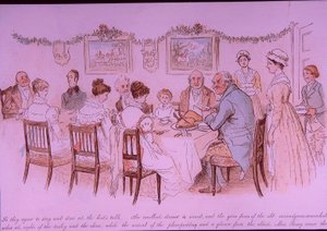 Christmas dinner بواسطة راندولف كالديكوت