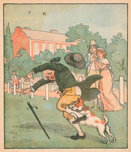 رجل جيد من Islington من قبل الكلب ، c1879. بواسطة راندولف كالديكوت