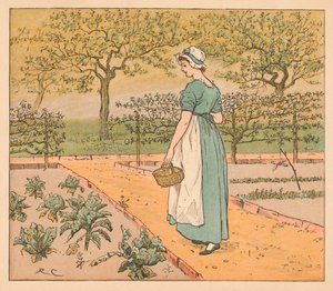 لذلك ذهبت إلى الحديقة ، c1885 ، 1934. بواسطة راندولف كالديكوت