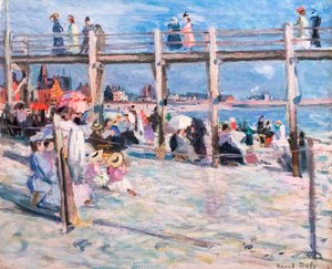 حمامات ماري-كريستين في سانت أدريس بواسطة راؤول دوفي