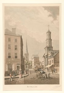 وول ستريت عام 1820 بواسطة راؤول فارين