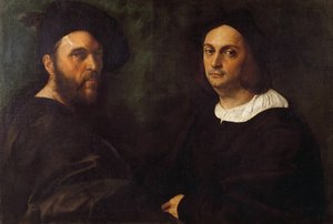 صورة مزدوجة ، ج. 1516. بواسطة رافائيل