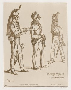 الفرسان الإنجليزية ، 1814-15 بواسطة رافائيل جاكيمين