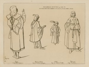 شخصيات البندقية من 1480-1495 بواسطة رافائيل جاكيمين