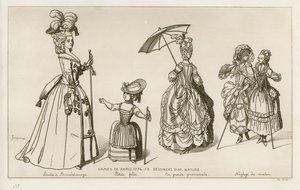 نساء باريس ، 1774-1779 بواسطة رافائيل جاكيمين